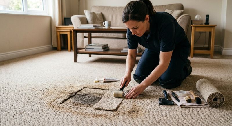 Stair Carpet Repair in Olathe, KS